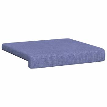 Bankkissen 4 stk. Stoff Jeans blau Tiefe 35 cm
