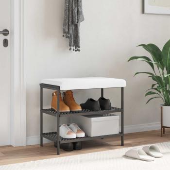 ARDEBO.de - Bankkissen Stoff Weiß Tiefe 35 cm