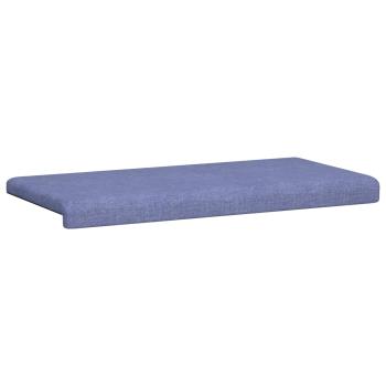 Bankkissen Stoff Jeans blau Tiefe 35 cm