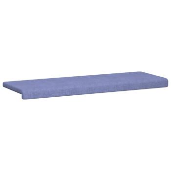 Bankkissen Stoff Jeans blau Tiefe 35 cm