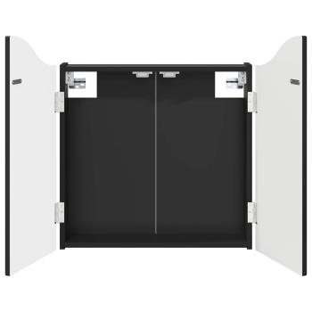 Dartboard Schrank Schwarz 56 x 12 x 63 cm Holzwerkstoff