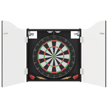 Dartboard Schrank Schwarz 56 x 12 x 63 cm Holzwerkstoff