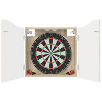 Dartboard Schrank Sonoma-Eiche 56 x 12 x 63 cm Holzwerkstoff