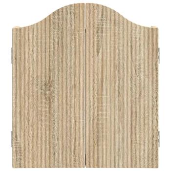 Dartboard Schrank Sonoma-Eiche 56 x 12 x 63 cm Holzwerkstoff