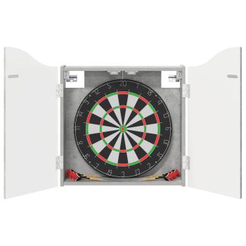 Dartboard Schrank Betongrau 56 x 12 x 63 cm Holzwerkstoff
