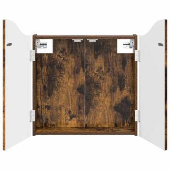 Dartboard Schrank R?uchereiche 56 x 12 x 63 cm Holzwerkstoff
