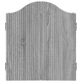Dartboard Schrank Sonoma-Grau 56 x 12 x 63 cm Holzwerkstoff