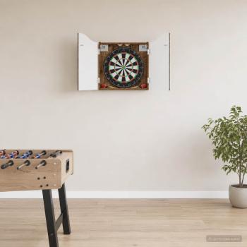 ARDEBO.de - Dartboard Schrank Altholz 56 x 12 x 63 cm Holzwerkstoff