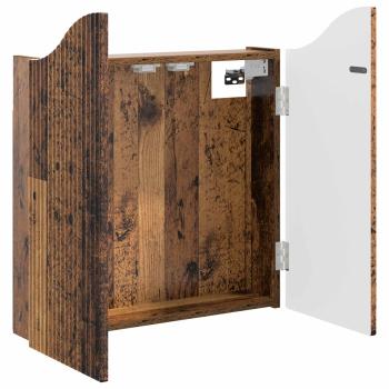 Dartboard Schrank Altholz 56 x 12 x 63 cm Holzwerkstoff