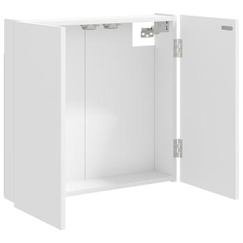 Dartboard Schrank Wei? 56 x 12 x 53,5 cm Holzwerkstoff