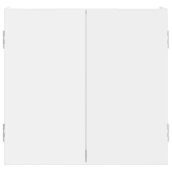 Dartboard Schrank Wei? 56 x 12 x 53,5 cm Holzwerkstoff