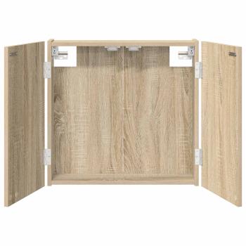 Dartboard Schrank Sonoma-Eiche 56 x 12 x 53,5 cm Holzwerkstoff