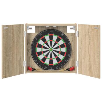 Dartboard Schrank Sonoma-Eiche 56 x 12 x 53,5 cm Holzwerkstoff