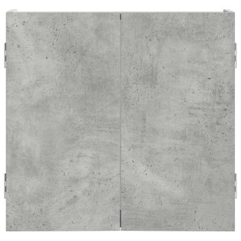 Dartboard Schrank Betongrau 56 x 12 x 53,5 cm Holzwerkstoff