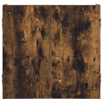 Dartboard Schrank Raucheiche 56 x 12 x 53,5 cm Holzwerkstoff