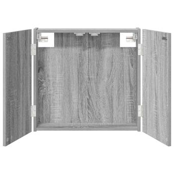 Dartboard Schrank Sonoma-Grau 56 x 12 x 53,5 cm Holzwerkstoff