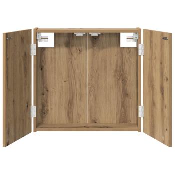 Dartboard Schrank Artisan-Eiche 56 x 12 x 53,5 cm Holzwerkstoff