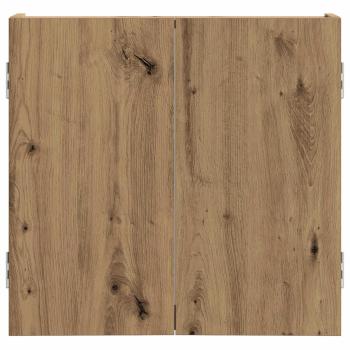 Dartboard Schrank Artisan-Eiche 56 x 12 x 53,5 cm Holzwerkstoff