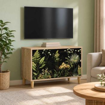 ARDEBO.de - TV-Schrank RHENEN 69 x 33 x 50 cm Sonoma Holzwerkstoff