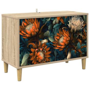 TV-Schrank LOCHEM 69 x 33 x 50 cm Sonoma Holzwerkstoff