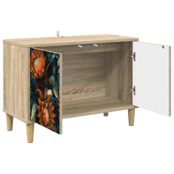 TV-Schrank LOCHEM 69 x 33 x 50 cm Sonoma Holzwerkstoff