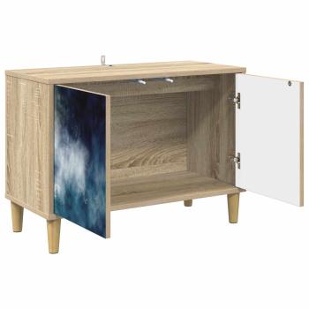 TV-Schrank RAALTE 69 x 33 x 50 cm Sonoma Holzwerkstoff