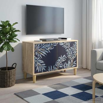 ARDEBO.de - TV-Schrank DOKKUM 69 x 33 x 50 cm Sonoma Holzwerkstoff