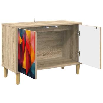 TV-Schrank HEESCH 69 x 33 x 50 cm Sonoma Holzwerkstoff