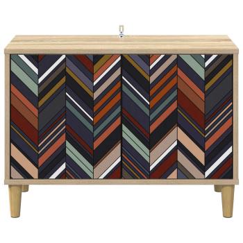 TV-Schrank OMMEN 69 x 33 x 50 cm Sonoma Holzwerkstoff