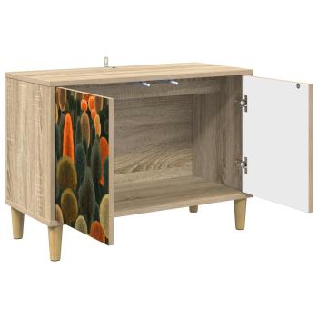 TV-Schrank ZAANDAM 69 x 33 x 50 cm Sonoma Holzwerkstoff