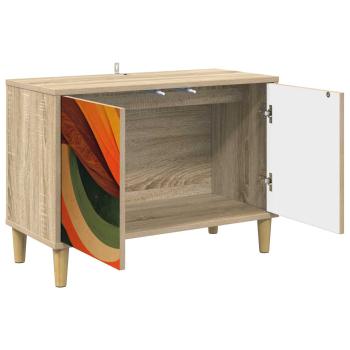 TV-Schrank BONN 69 x 33 x 50 cm Sonoma Holzwerkstoff