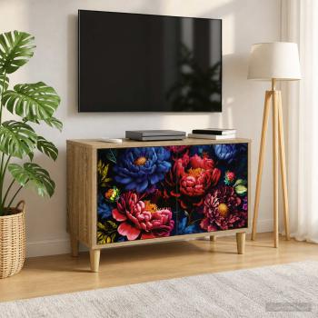 ARDEBO.de - TV-Schrank KIEL 69 x 33 x 50 cm Sonoma Holzwerkstoff