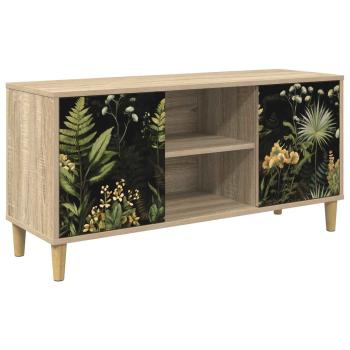 TV-Schrank RHENEN 102 x 33 x 50 cm Sonoma Holzwerkstoff