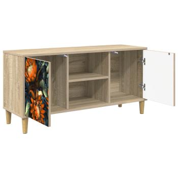 TV-Schrank LOCHEM 102 x 33 x 50 cm Sonoma Holzwerkstoff