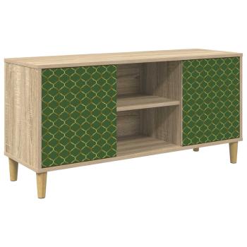 TV-Schrank GELEEN 102 x 33 x 50 cm Sonoma Holzwerkstoff