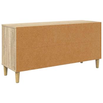 TV-Schrank WIJHE 102 x 33 x 50 cm Sonoma Holzwerkstoff