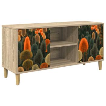 TV-Schrank ZAANDAM 102 x 33 x 50 cm Sonoma Holzwerkstoff