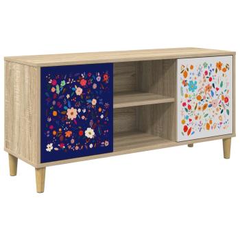 TV-Schrank MAINZ 102 x 33 x 50 cm Sonoma Holzwerkstoff