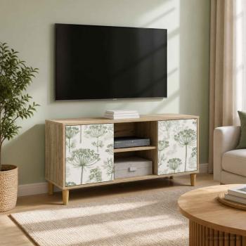 ARDEBO.de - TV-Schrank GOTHA 102 x 33 x 50 cm Sonoma Holzwerkstoff