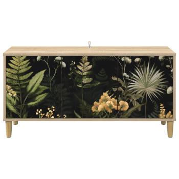 TV-Schrank RHENEN 102 x 33 x 50 cm Sonoma Holzwerkstoff
