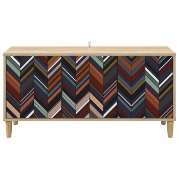 TV-Schrank OMMEN 102 x 33 x 50 cm Sonoma Holzwerkstoff
