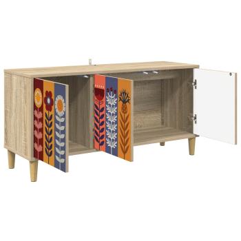 TV-Schrank ESSEN 102 x 33 x 50 cm Sonoma Holzwerkstoff