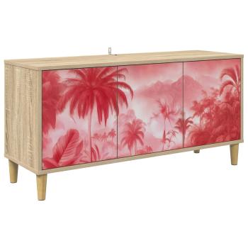 TV-Schrank AACHEN 102 x 33 x 50 cm Sonoma Holzwerkstoff