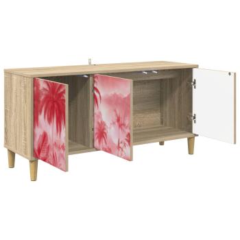 TV-Schrank AACHEN 102 x 33 x 50 cm Sonoma Holzwerkstoff