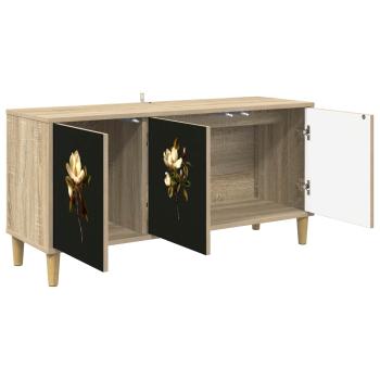 TV-Schrank BREMEN 102 x 33 x 50 cm Sonoma Holzwerkstoff