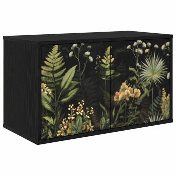 ARDEBO.de - Wandmontierter TV-Schrank RHENEN 69 x 33 x 40 cm Holzwerkstoff