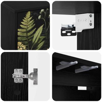 Wandmontierter TV-Schrank RHENEN 69 x 33 x 40 cm Holzwerkstoff