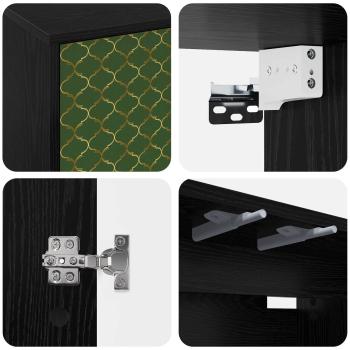 Wandmontierter TV-Schrank GELEEN 69 x 33 x 40 cm Holzwerkstoff