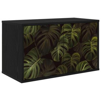 ARDEBO.de - Wandmontierter TV-Schrank ELBURG 69 x 33 x 40 cm Holzwerkstoff