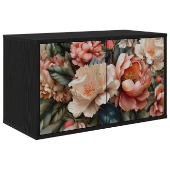 ARDEBO.de - Wandmontierter TV-Schrank BORNE 69 x 33 x 40 cm Holzwerkstoff